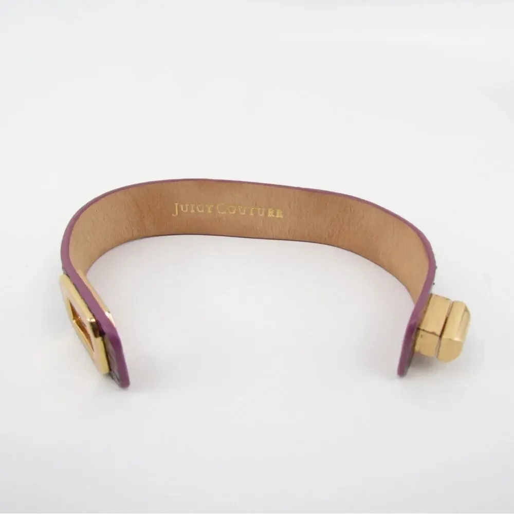 Juicy Couture Purple Turnlock Bracelet - Picture 9 of 9